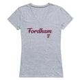 thumbnail image 1 of W Republic  Fordham University Script T-Shirt for Women, Heather Grey - 2XL, 1 of 1