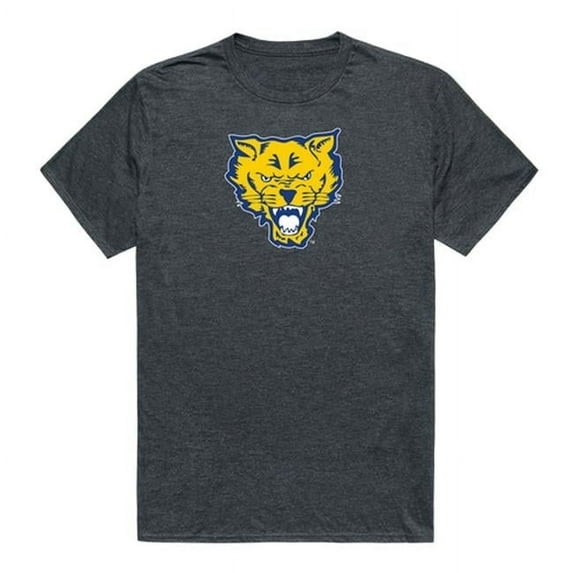 W Republic Fort Valley State University Wildcats Cinder College T-Shirt, Heather Charcoal - Large