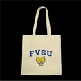 thumbnail image 1 of W Republic 1102-642-NAT Fort Valley State Wildcats Institutional Seal Tote Bags, Natural - One Size, 1 of 1