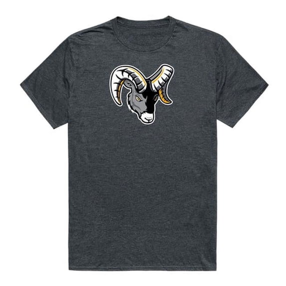 W Republic Framingham State University Rams Cinder College T-Shirt, Heather Charcoal - Medium