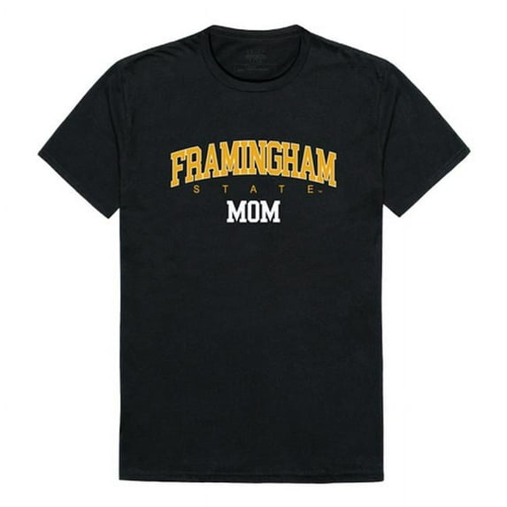 W Republic Framingham State University Rams College Mom T-Shirt, Black - 2XL