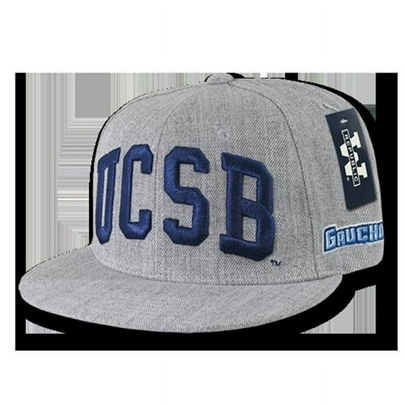 W Republic Game Day Fitted UCSB- Heather Grey - Size 7.13