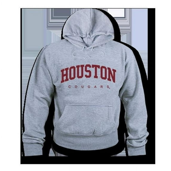 W Republic Game Day Hoodie Houston- Heather Grey - Large
