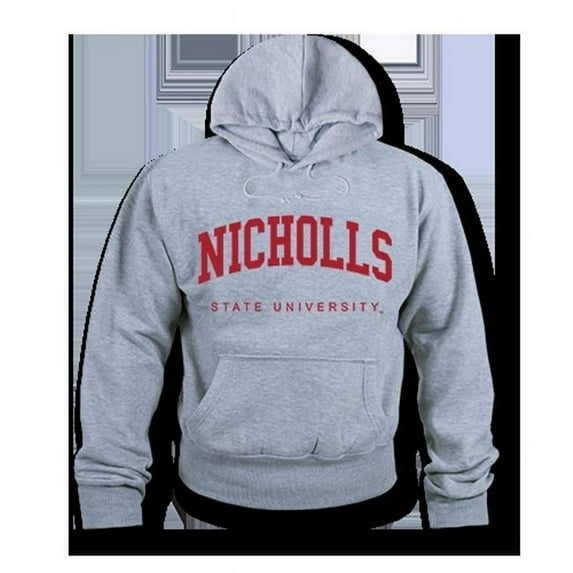 W Republic Game Day Hoodie Nicholls State University- Heather Grey - Medium