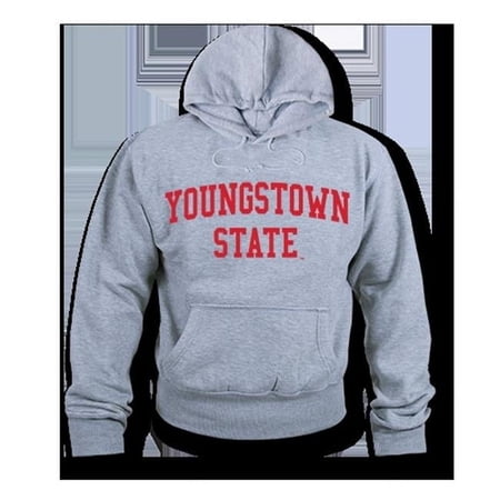 W Republic Game Day Hoodie Youngstown State- Heather Grey - Extra Large