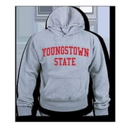 W Republic Game Day Hoodie Youngstown State- Heather Grey - Small