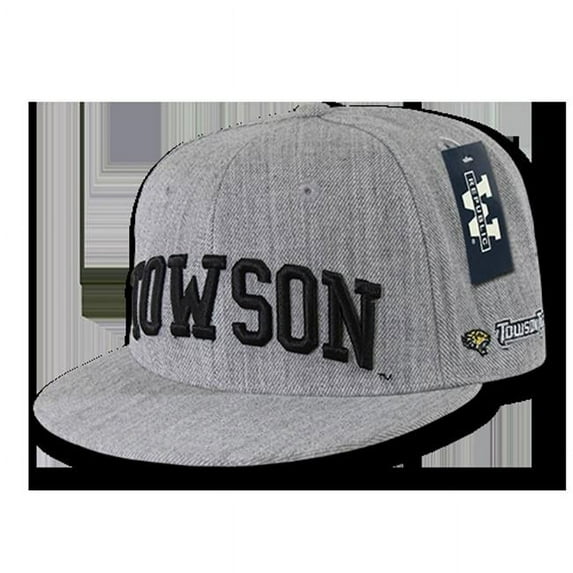 W Republic Game Day Snapback Towson University- Heather Grey