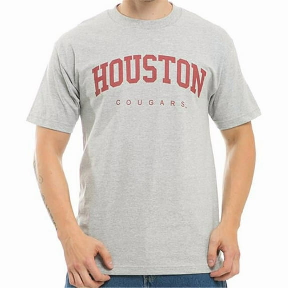 W Republic Game Day Tee Houston- Heather Grey - Extra Large