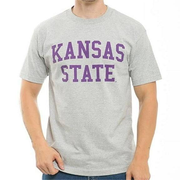 W Republic Game Day Tee Kansas State- Heather Grey - Medium