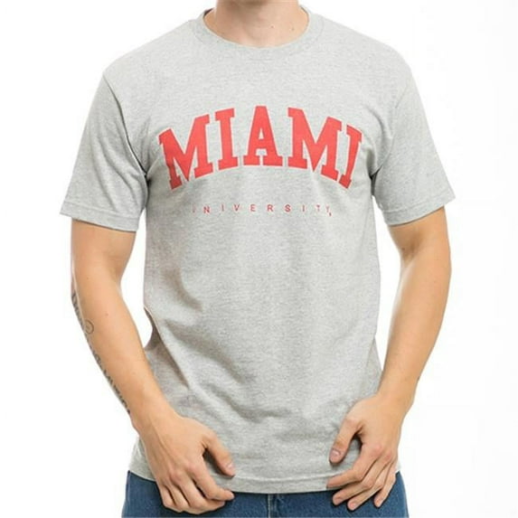 W Republic Game Day Tee Miami University- Heather Grey - Small