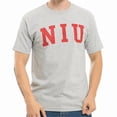 thumbnail image 1 of W Republic Game Day Tee NIU- Heather Grey - 2XL, 1 of 2