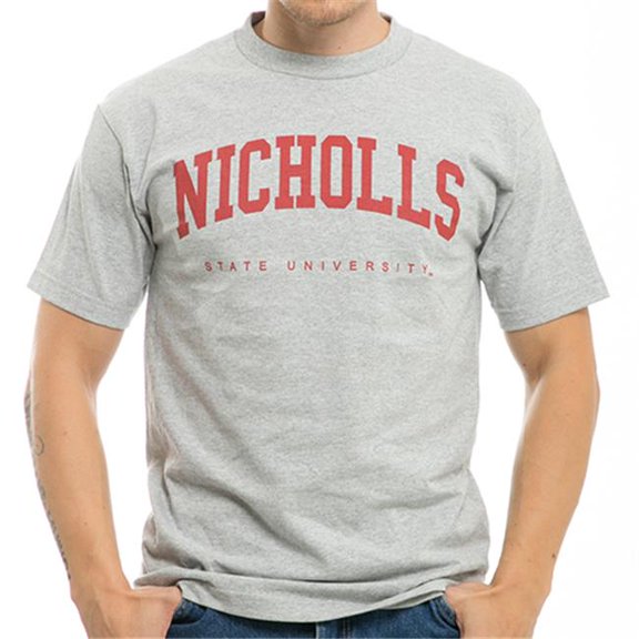 W Republic Game Day Tee Nicholls State University- Heather Grey - Extra Large