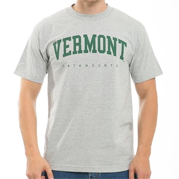 W Republic Game Day Tee Vermont- Heather Grey - Large