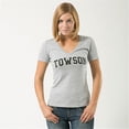 thumbnail image 1 of W Republic Game Day Womens Tee Towson- Heather Grey - Medium, 1 of 2