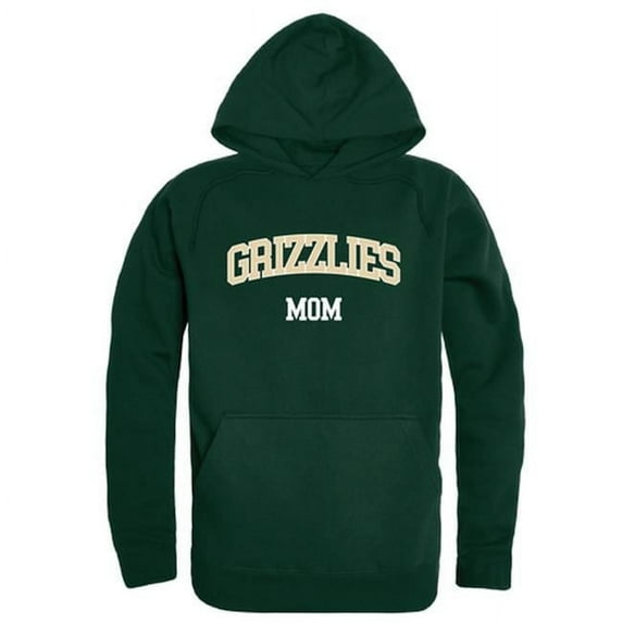 W Republic Georgia Gwinnett College Grizzlies Mom Hoodie, Forest Green - Large