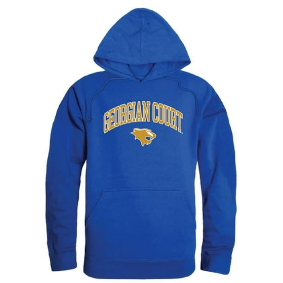 W Republic Georgian Court University Lions Campus Hoodie, Royal - Large