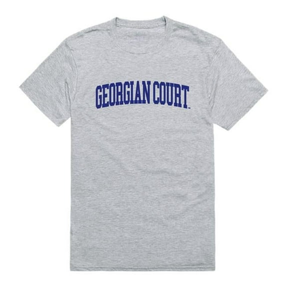 W Republic Georgian Court University Lions Game Day T-Shirt, Heather Grey - Extra Large