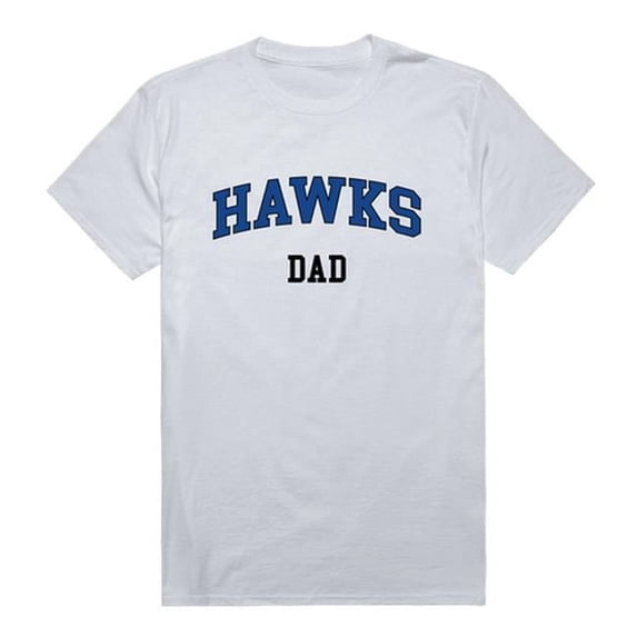 W Republic Hartwick College Hawks College Dad T-Shirt, White - Extra Large