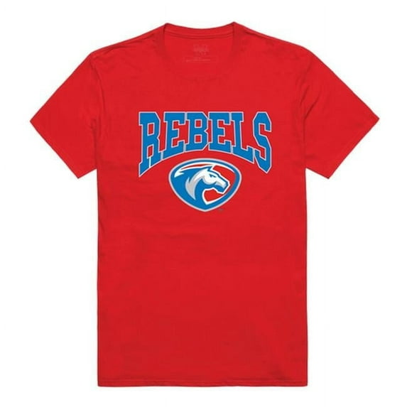 W Republic Hill College Rebels Athletic T-Shirt, Red - Small