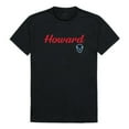 thumbnail image 1 of W Republic  Howard University Script T-Shirt, Black - Large, 1 of 1