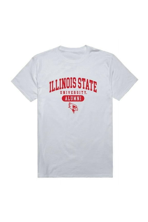 559-124-WHT-01 Illinois State University Alumni T-Shirt, White - Small