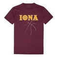 thumbnail image 1 of W Republic  Iona College Mens Basketball T-Shirt - Maroon White - Extra Large, 1 of 1