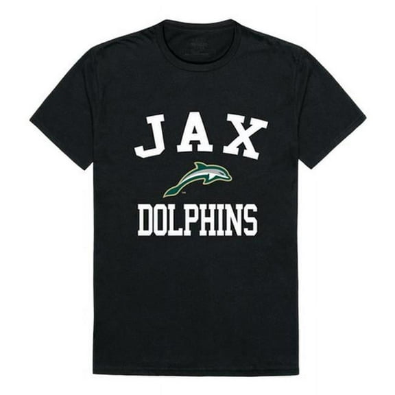 W Republic  Jacksonville University Arch T-Shirt, Black & White - Large