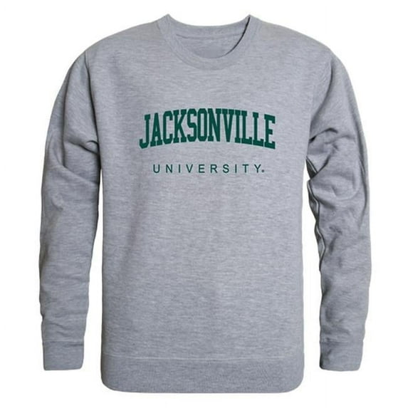 W Republic Jacksonville University GameDay Crewneck T-Shirt, Heather Grey - Small