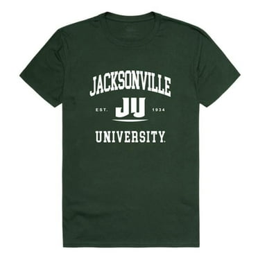 W Republic  Jacksonville University Seal T-Shirt, Forest Green & White - Large