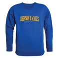 thumbnail image 1 of W Republic  Johnson & Wales University Wildcats Arch Crewneck Sweatshirt, Royal - Medium, 1 of 1