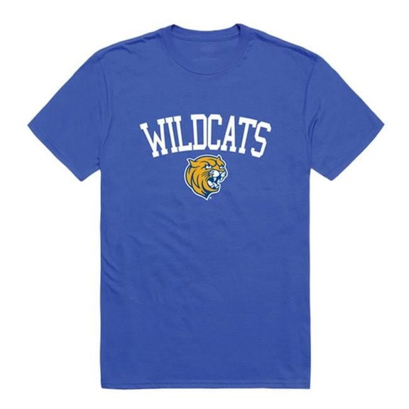 W Republic  Johnson & Wales University Wildcats Arch T-Shirt, Royal - Small