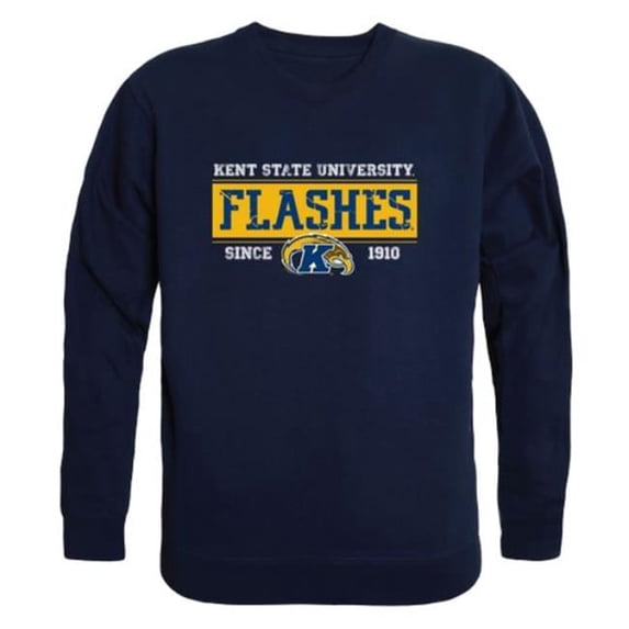 W Republic Kent State University Campus Crewneck Sweatshirt, Navy - Medium