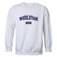 thumbnail image 1 of W Republic  Kentucky Wesleyan College Panthers Mom Crewneck Sweatshirt, White - Large, 1 of 1