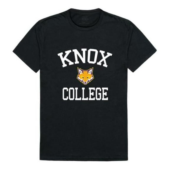 W Republic Knox College Prairie Fire Arch T-Shirt, Black - Medium