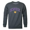 thumbnail image 1 of W Republic  Knox College Prairie Fire Campus Crewneck Sweatshirt, Heather Charcoal - Medium, 1 of 1