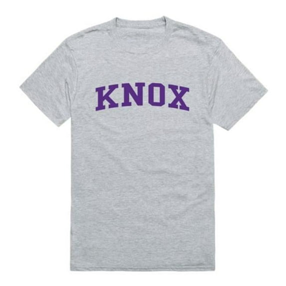 W Republic Knox College Prairie Fire Game Day T-Shirt, Heather Grey - Small