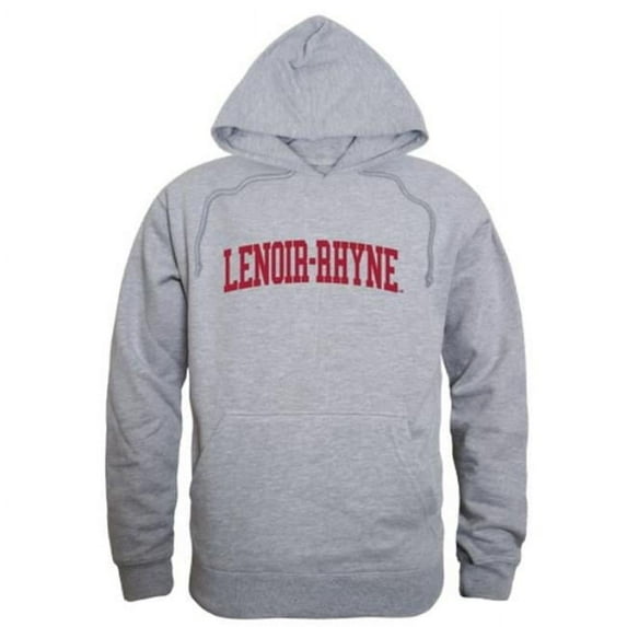 W Republic Lenoir-Rhyne University Bears Game Day Hoodie, Heather Grey - Medium