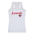 thumbnail image 1 of W Republic  Lewis University Flyers Script Tank Top, White - Small, 1 of 1
