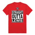 thumbnail image 1 of W Republic  Lewis University Flyers Straight Outta T-Shirt, Red - 2XL, 1 of 1