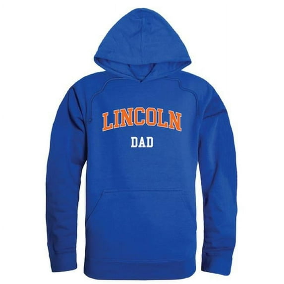 W Republic Lincoln University Lions Dad Hoodie, Royal - Small