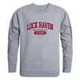 thumbnail image 1 of W Republic  Lock Haven University Bald Eagles Alumni Fleece Sweatshirt, Heather Grey - Small, 1 of 1
