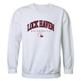 thumbnail image 1 of W Republic  Lock Haven University Bald Eagles Campus Crewneck Sweatshirt, White - Small, 1 of 1