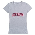 thumbnail image 1 of W Republic  Lock Haven University Bald Eagles Game Day Women T-Shirt, Heather Grey - Small, 1 of 1