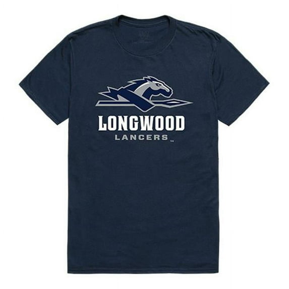 W Republic Longwood University Men The Freshman T-Shirt, Navy - Large