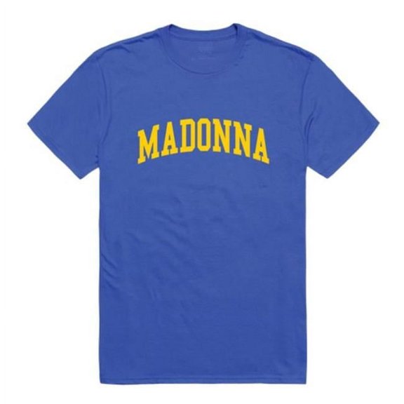 W Republic  Madonna University Crusaders College T-Shirt, Royal - Medium