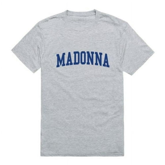 W Republic Madonna University Crusaders Game Day T-Shirt, Heather Grey - 2XL