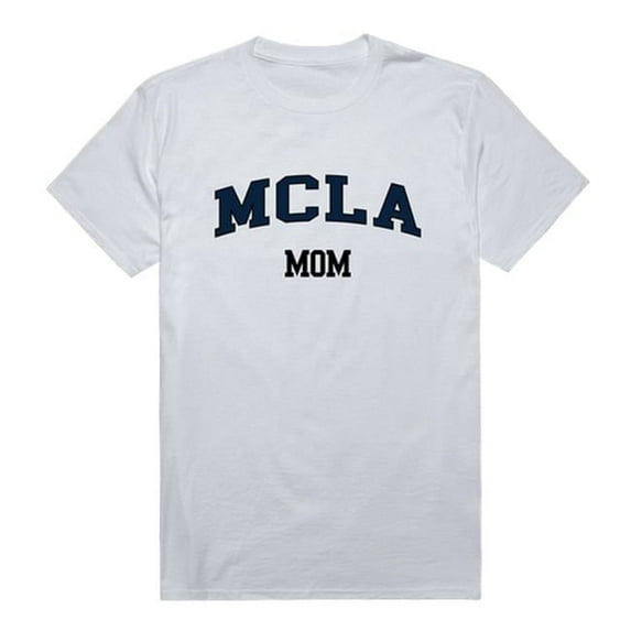 W Republic Massachusetts College of Liberal Arts Trailblazers College Mom T-Shirt, White - Large