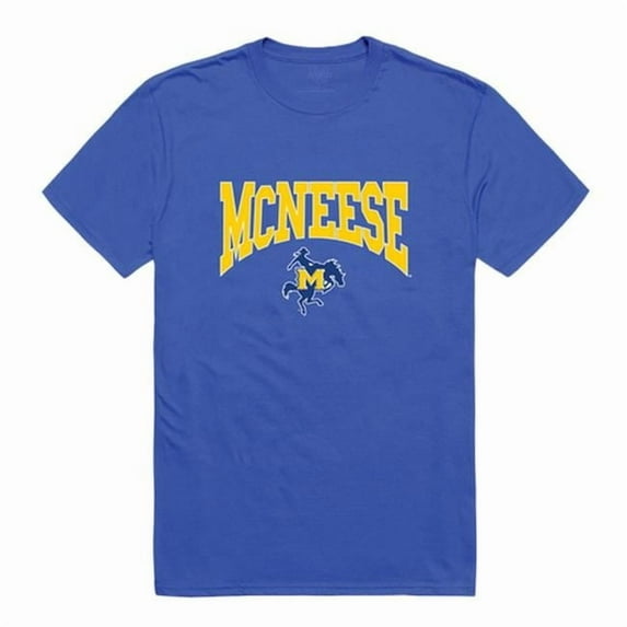 W Republic McNeese State University Athletic T-Shirt, Royal Blue 3 - Extra Large