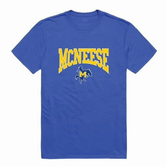W Republic McNeese State University Athletic T-Shirt, Royal Blue 3 - Extra Large