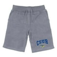 thumbnail image 1 of W Republic 567-203-HGY-02 Men Cal State Bakersfield Roadrunners Premium Shorts, Heather Grey - Medium, 1 of 2